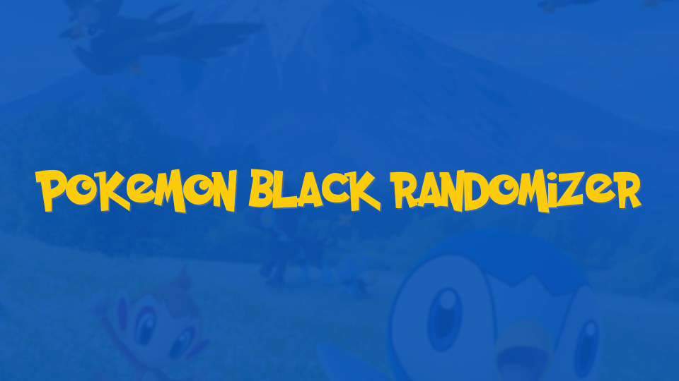 Pokemon Black Randomizer
