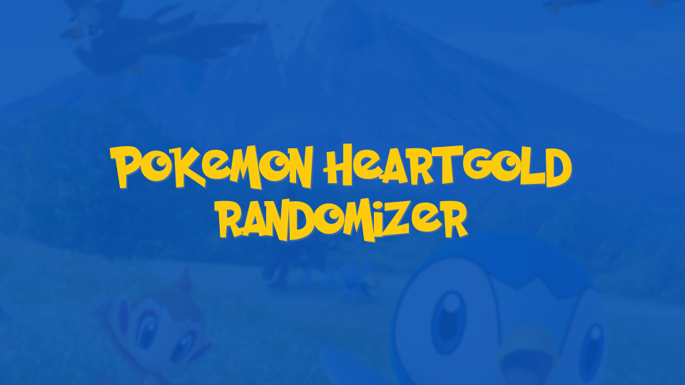 Pokemon Heartgold Randomizer