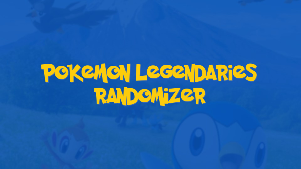 Pokemon Legendaries Randomizer