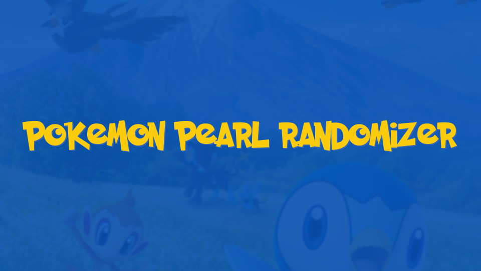 Pokemon Pearl Randomizer