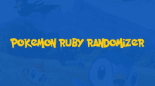 Pokemon Ruby Randomizer