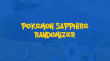 Pokemon Sapphire Randomizer