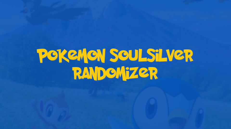 Pokemon Soulsilver Randomizer