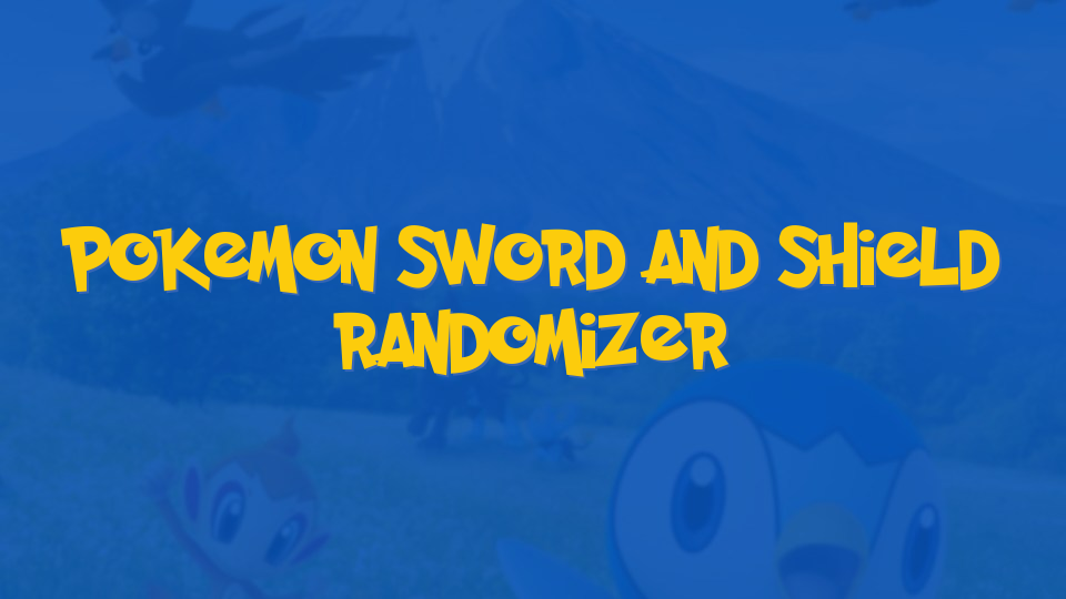 Pokemon Sword And Shield Randomizer
