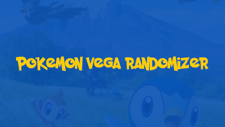 Pokemon Vega Randomizer