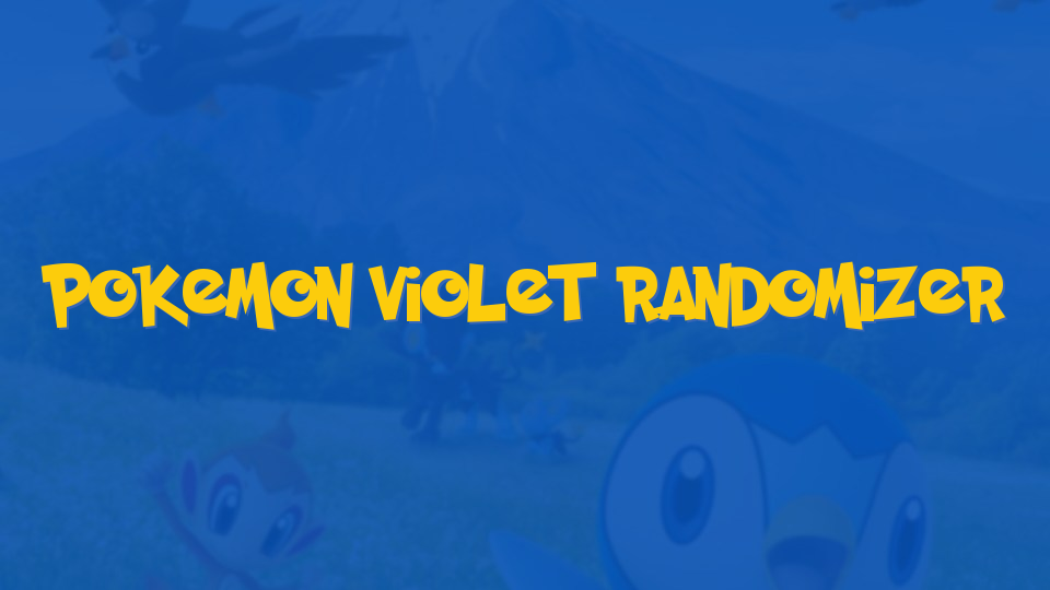 Pokemon Violet Randomizer