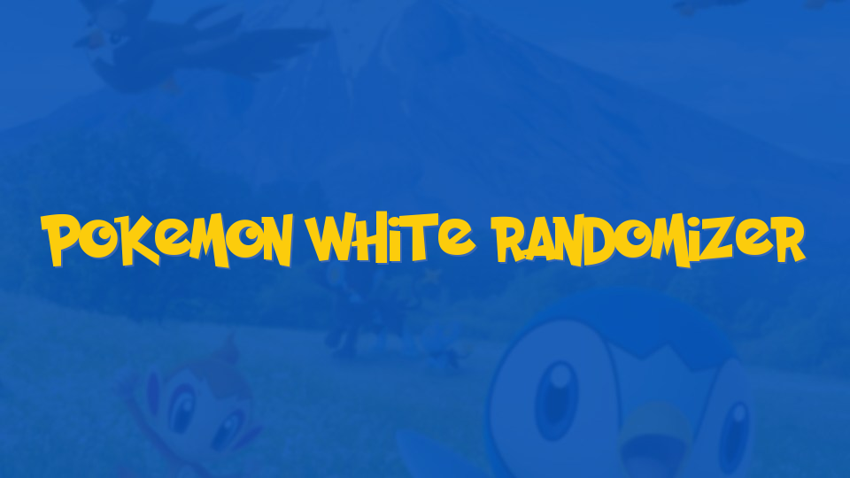 Pokemon White Randomizer
